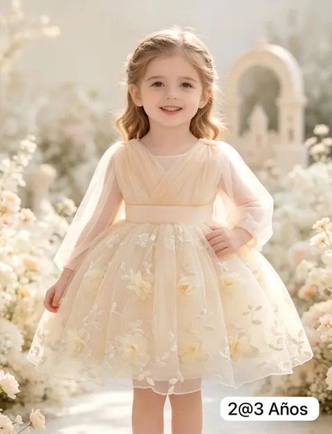 Vestido princesa marfil del catálogo